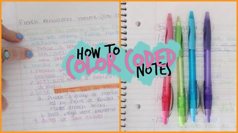 How to Use Color Notes 的图像结果