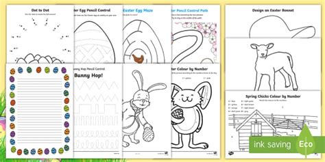 EYFS Easter Activity Booklet