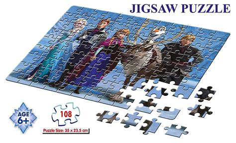 Buy Frank Disney Frozen Jigsaw Puzzle (108pc) Online at Best Price in ...