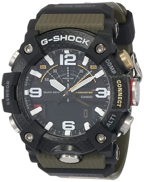 Buy Casio G-Shock Mudmaster Analog-Digital Black Dial Men's Watch GG ...