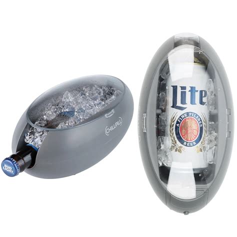 CHILLPILL Instant Beverage Chiller - Universal Can and Bottle Mini ...