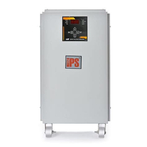 IPS 8 KVA AC 230 Single Phase Servo Voltage Stabilizer Input Range 170 ...