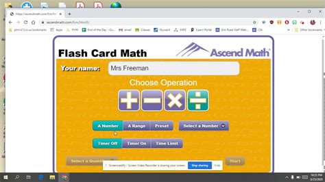 Ascend Math Flash Cards at Christy Redfield blog
