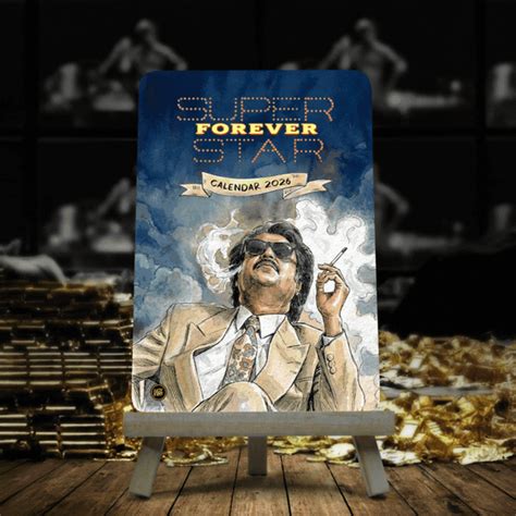 Superstar Forever - 2026 Desk Calendar – Fully Filmy