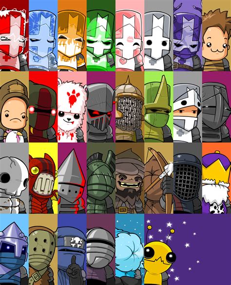 Castle Crashers Portraits | Castle crashers, Circus characters, Castle
