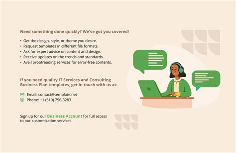 IT Strategy & Management Consulting Business Plan Template in Word, PDF ...