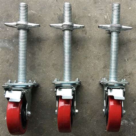 Buy pulley Scaffolding Wheel Heavy Duty Caster Nylon with Brake ...