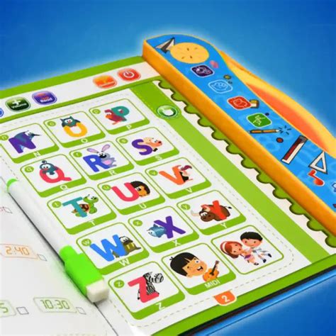 Kids Audio Learning Book – Interactive Touch & Talk Learning for Ages ...