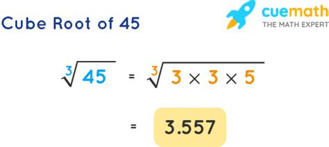 Cube Root of 45 - How to Find the Cube Root of 45? [Solved]
