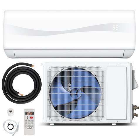 DORTALA 9000 BTU Mini Split Air Conditioner & Heater, 17 SEER2 208V ...