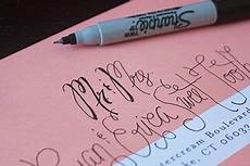 Best Pen To Write Wedding Invitations by Faux Calligraphy Tutorial For Wedding Best Pen To Write Wedding Invitations