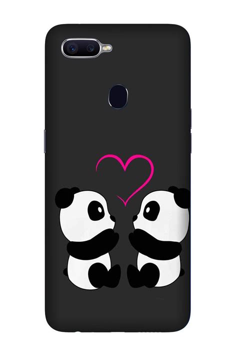 Panda Love Mobile Back Case for Oppo R15 Pro (Design - 398) – theStyleO