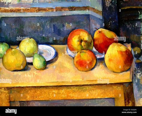Cezanne Still Life With Apples