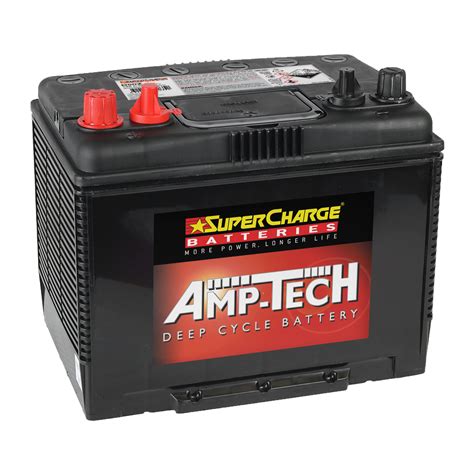 SuperCharge AMP-TECH 12V 80Ah Deep Cycle Battery - All Coast Batteries