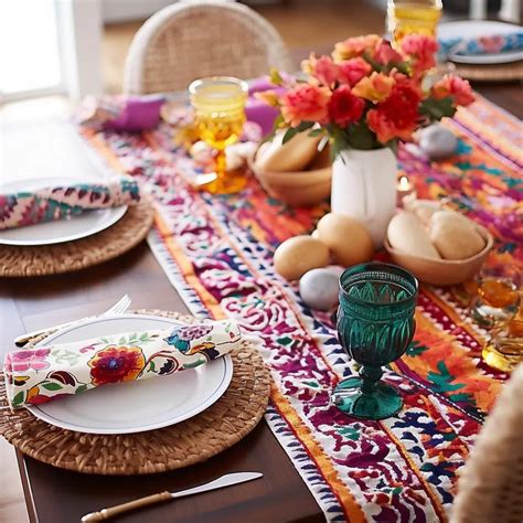 20 Beautiful Table Runner Ideas to Dress Up Your Dining Room - Hearth ...