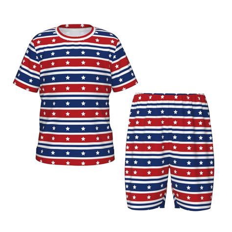 Vsdgher Fourth Of July for Kids Short Sleeve Pajamas Kids Summer Pjs ...