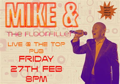 Mike & The Floor Fillers Live @ The Top Pub, The Top Pub, Hilltop ...