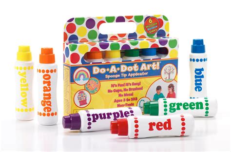 Buy Washable Do A Dot Markers - Set of 36 Rainbow Paint Arts and Crafts ...