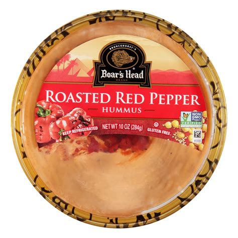 Boar's Head Hummus with Red Pepper - Shop Dip at H-E-B