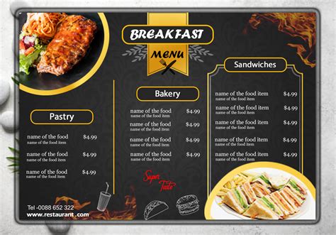 Comida Restaurant Menu 的图像结果