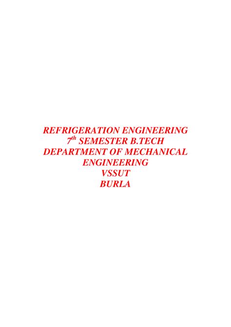 Lecture 1424265736 - Teaching notes - REFRIGERATION ENGINEERING 7 th ...