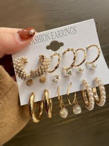 Hoop Earrings - Buy Hoop Earrings online at Best Prices in India ...
