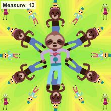 Code.org New Dance Lab Project 的图像结果