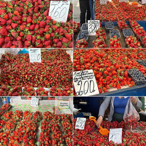 Клубника 100 рублей: цены на рынке курорта Краснодарского края | Живая ...