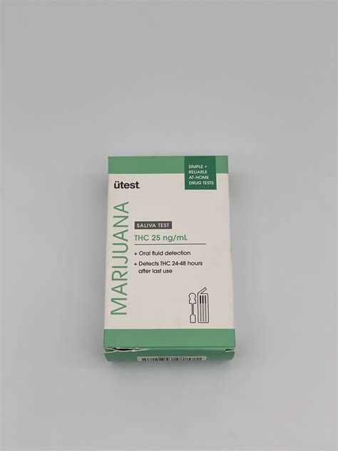 U Test Marijuana THC Saliva Test - East Coast Bongs