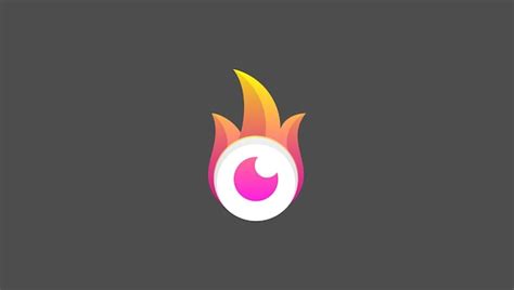 Fire eye logo vector design template | Premium Vector
