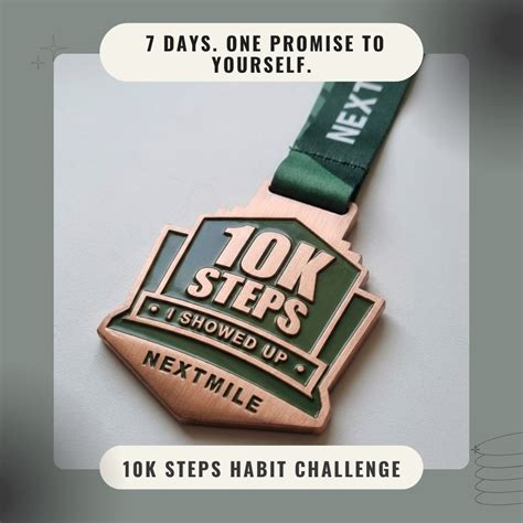10K Steps a Day – 7 Day Habit Challenge – NextMile