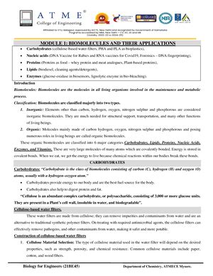 Daa3 - Summary biology - MODULE -II Lecture 11 - Dynamic Programming ...
