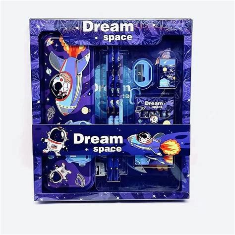 YBN Space Stationary Set For Boys- With Pencil,Eraser,Sharpener,Diary ...