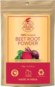 Khadi Ark Beetroot Powder For Skin Lightening & Pink Lips Price in ...