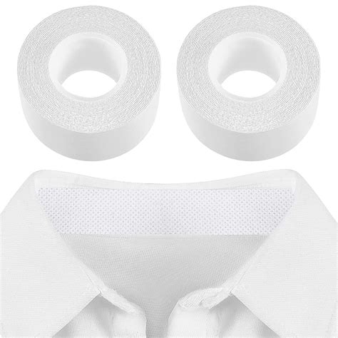 Zaruki Self-Adhesive Collar Protector Sweat Pads, Disposable Shirt Neck ...