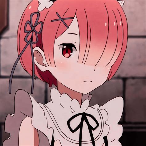 Download Ram from Re: Zero - Charming and Determined Wallpaper | Wallpapers.com