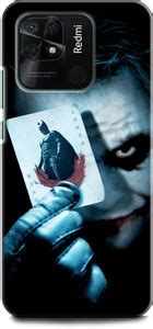INDICRAFT Back Cover for REDMI 10 Power JOKER, BATMAN, FACE, DARK ...