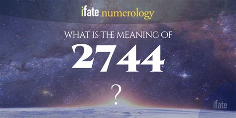 Number The Meaning of the Number 2744