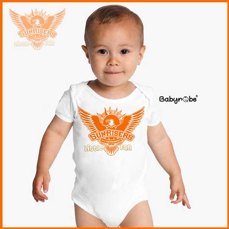 Sunrisers-Little Fan – Baby robe by namro
