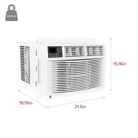 RCA 450-sq ft Window Air Conditioner with Remote (115-Volt, 12000-BTU ...