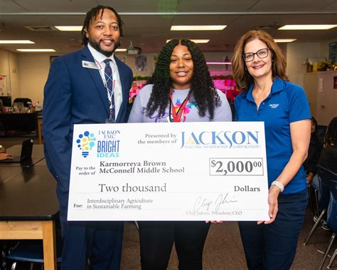 Jackson EMC Awards Bright Idea Grants To Gwinnett County Middle School ...