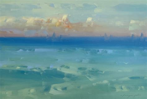 Vahe Yeremyan - Vibrant Morning, Original oil Painting, Ready to Hang For Sale at 1stDibs