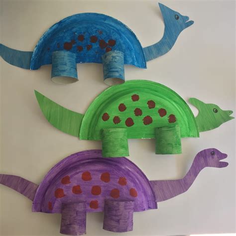 Adorable Dinosaur Paper Plate Craft for Toddlers - Living For the Sunshine