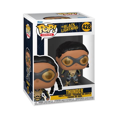 Funko Pop Heroes: 428 Black Lightning Thunder Standard Collectible