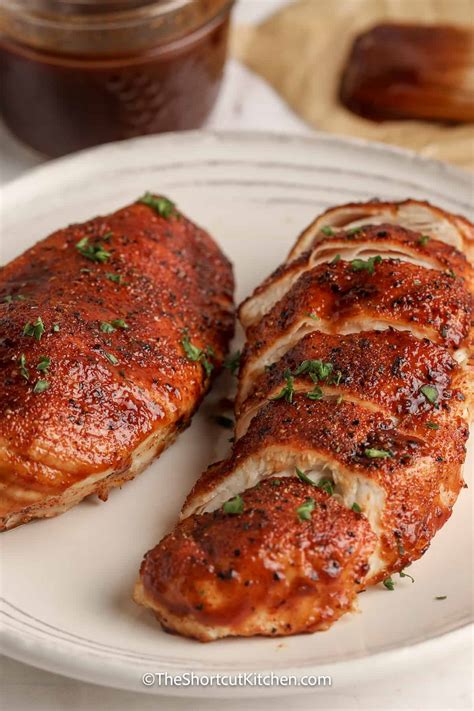 Air Fryer BBQ Chicken (5 Minute Prep!) - The Shortcut Kitchen