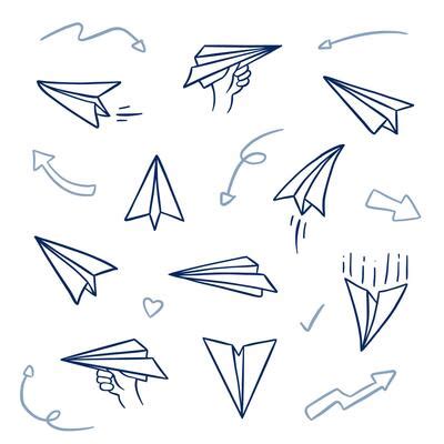 Image result for Paper Airplane Pattern