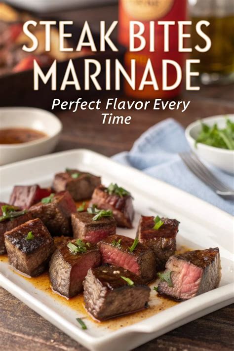 Steak Bites Marinade – Perfect Flavor Every Time | Steak bites, Cooking ...