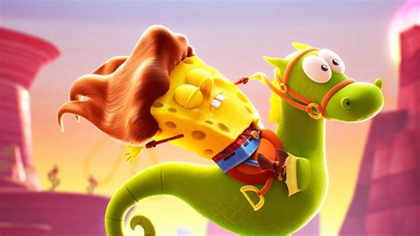 4K, THQ Nordic, Purple Lamp Studios, seahorses, 4K, spongebob ...
