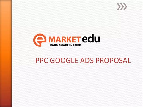 PPC Google AdWords Proposal Sample for Client Pitching | PPTX