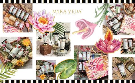 Myra Veda Organic Luxury Beauty Gift Hamper | Complete Skin Care Gift ...